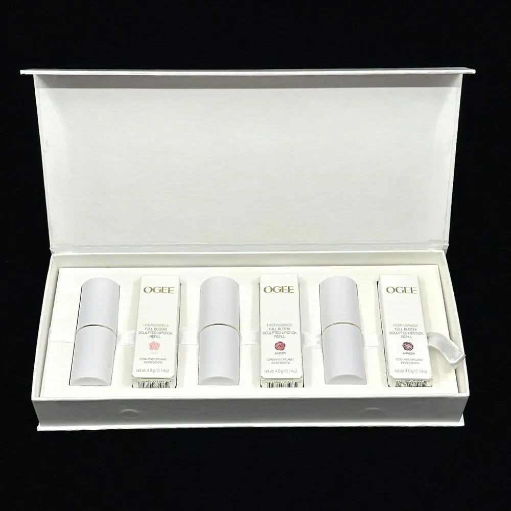 OGEE BLUSHING Full Bloom Sculpted Lipstick Set Trio LULU, JULIETTE, AMNESIA *NIB